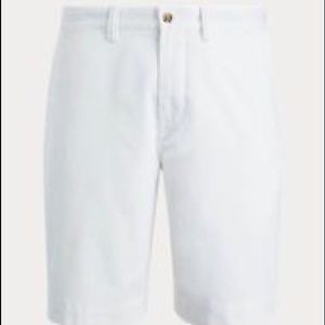 Polo white shorts.
